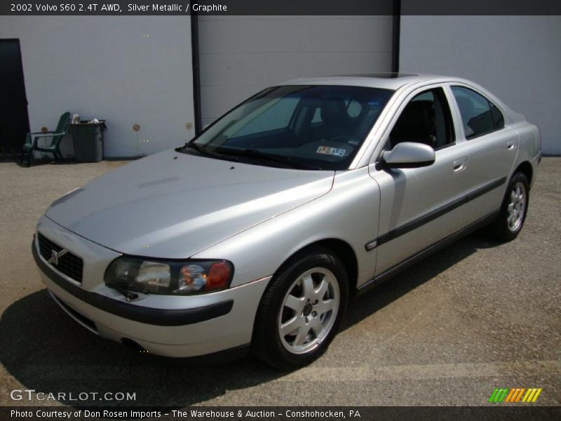 Silver Metallic / Graphite 2002 Volvo S60 2.4T AWD