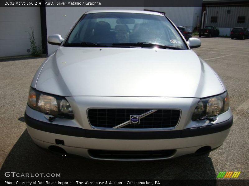 Silver Metallic / Graphite 2002 Volvo S60 2.4T AWD