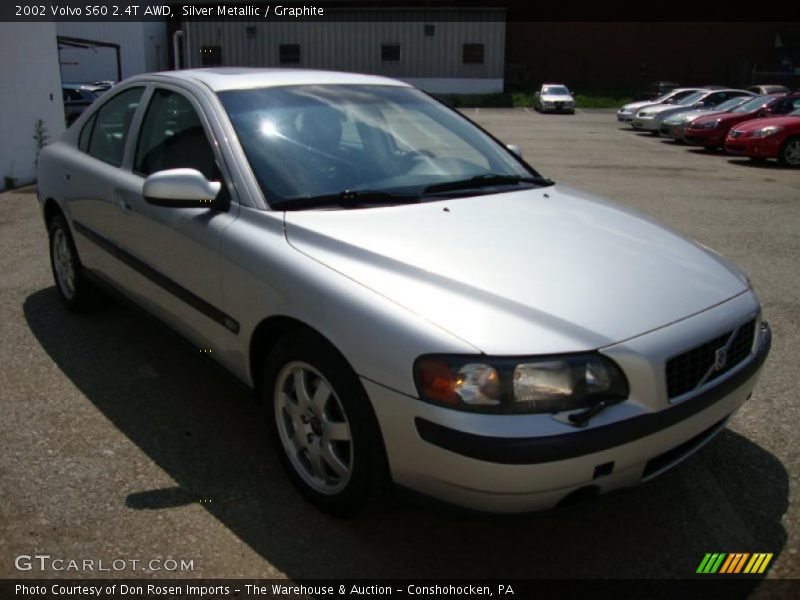 Silver Metallic / Graphite 2002 Volvo S60 2.4T AWD