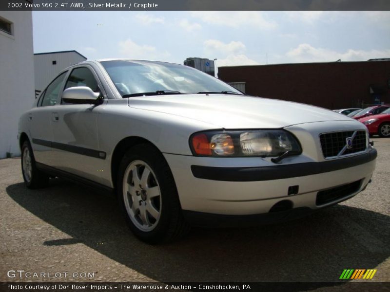 Silver Metallic / Graphite 2002 Volvo S60 2.4T AWD