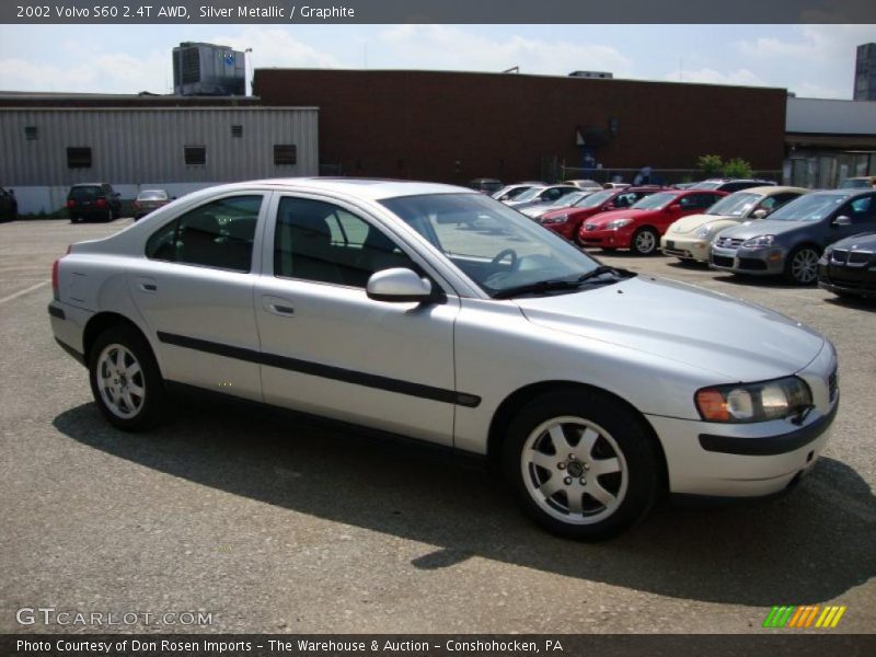 Silver Metallic / Graphite 2002 Volvo S60 2.4T AWD