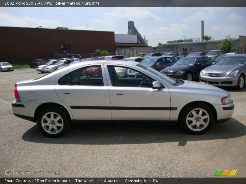 Silver Metallic / Graphite 2002 Volvo S60 2.4T AWD