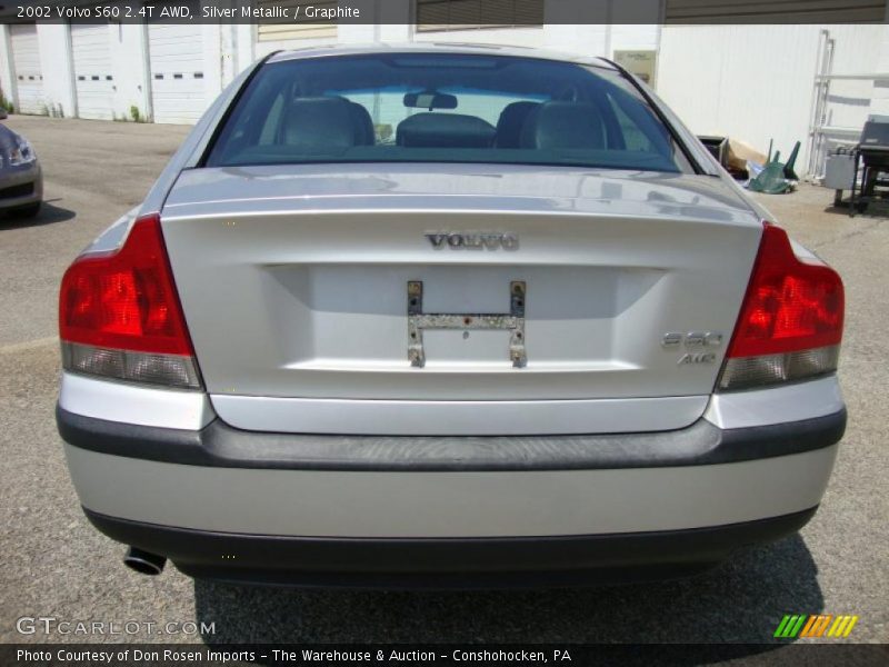 Silver Metallic / Graphite 2002 Volvo S60 2.4T AWD