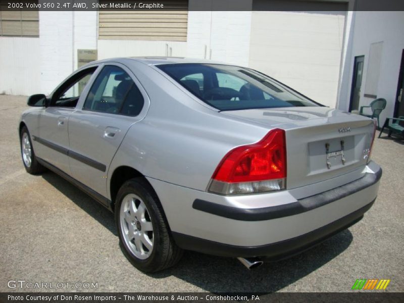 Silver Metallic / Graphite 2002 Volvo S60 2.4T AWD