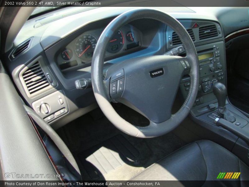 Silver Metallic / Graphite 2002 Volvo S60 2.4T AWD