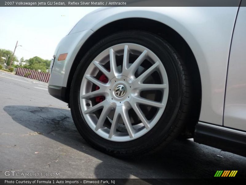 Reflex Silver Metallic / Anthracite 2007 Volkswagen Jetta GLI Sedan