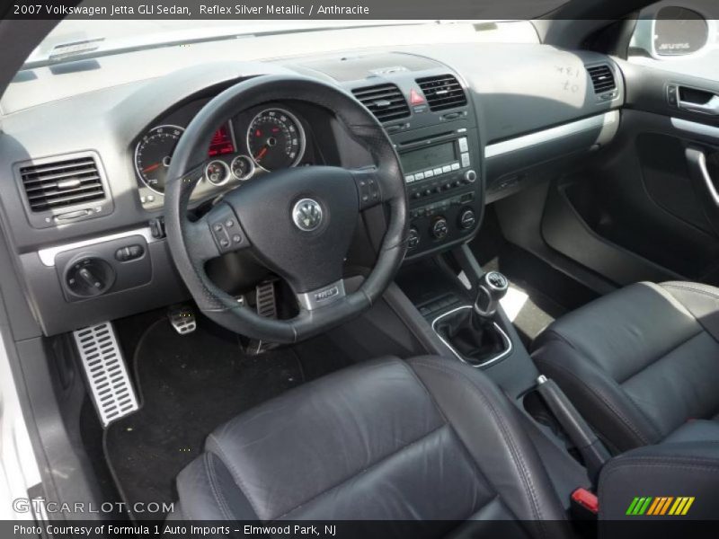 Reflex Silver Metallic / Anthracite 2007 Volkswagen Jetta GLI Sedan