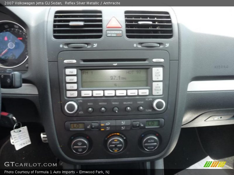 Reflex Silver Metallic / Anthracite 2007 Volkswagen Jetta GLI Sedan