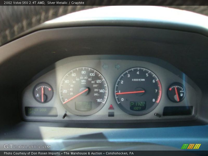 Silver Metallic / Graphite 2002 Volvo S60 2.4T AWD