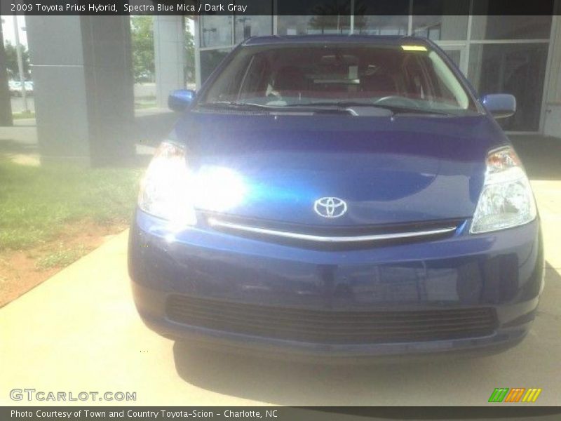 Spectra Blue Mica / Dark Gray 2009 Toyota Prius Hybrid