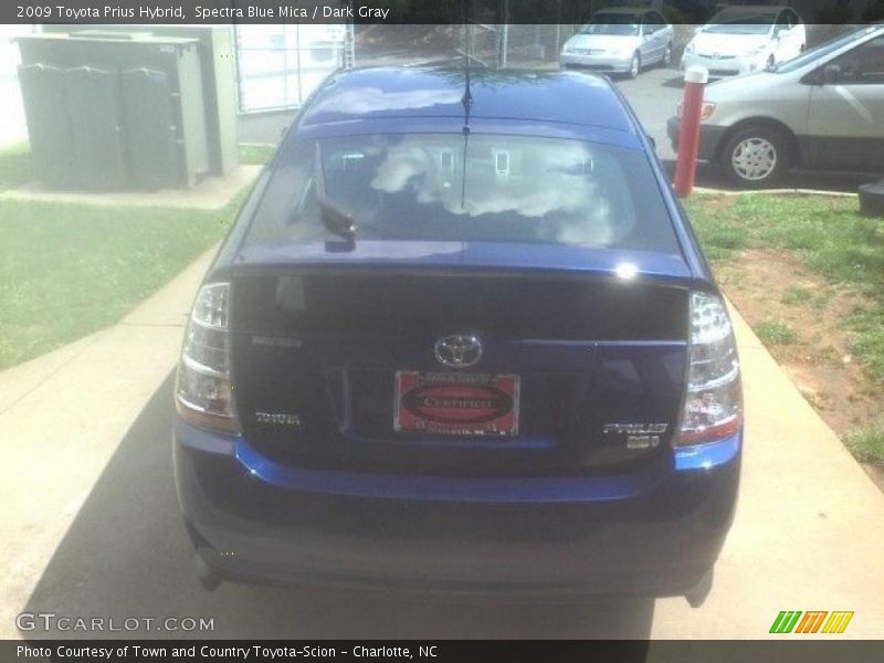 Spectra Blue Mica / Dark Gray 2009 Toyota Prius Hybrid