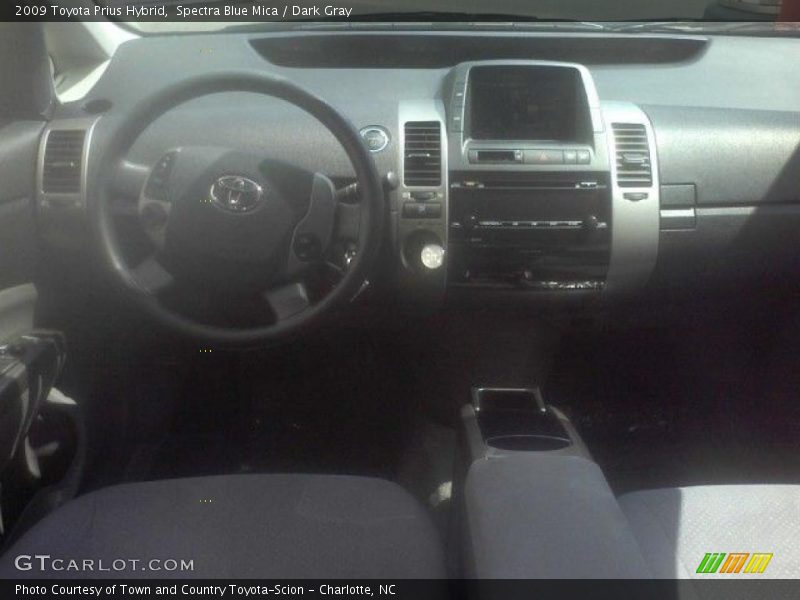Spectra Blue Mica / Dark Gray 2009 Toyota Prius Hybrid