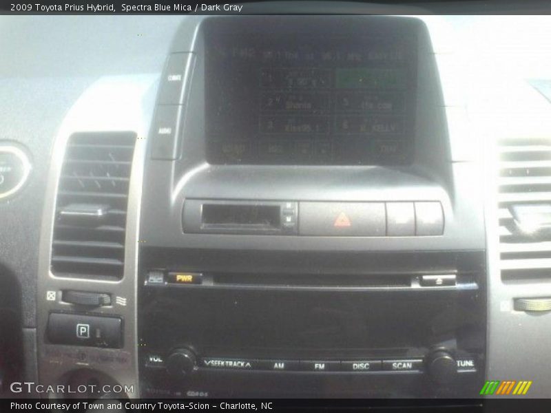 Spectra Blue Mica / Dark Gray 2009 Toyota Prius Hybrid