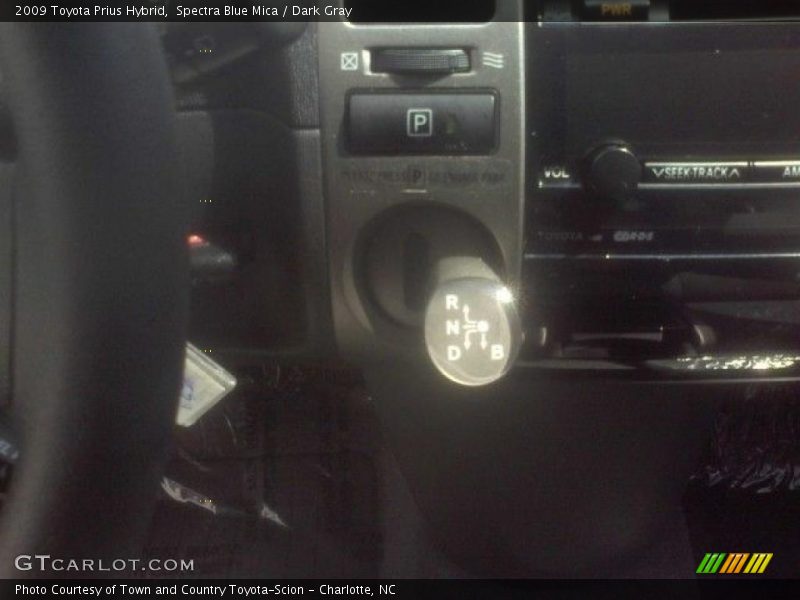 Spectra Blue Mica / Dark Gray 2009 Toyota Prius Hybrid