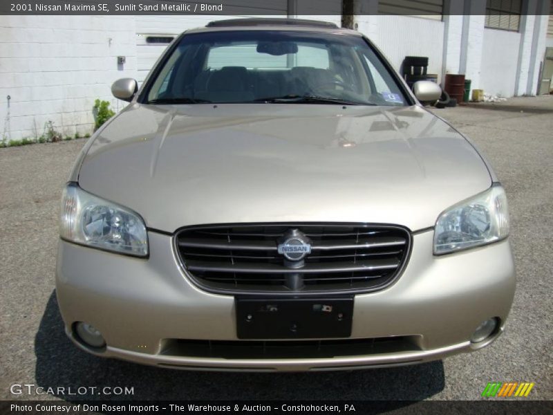 Sunlit Sand Metallic / Blond 2001 Nissan Maxima SE