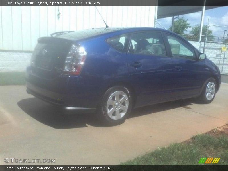 Spectra Blue Mica / Dark Gray 2009 Toyota Prius Hybrid