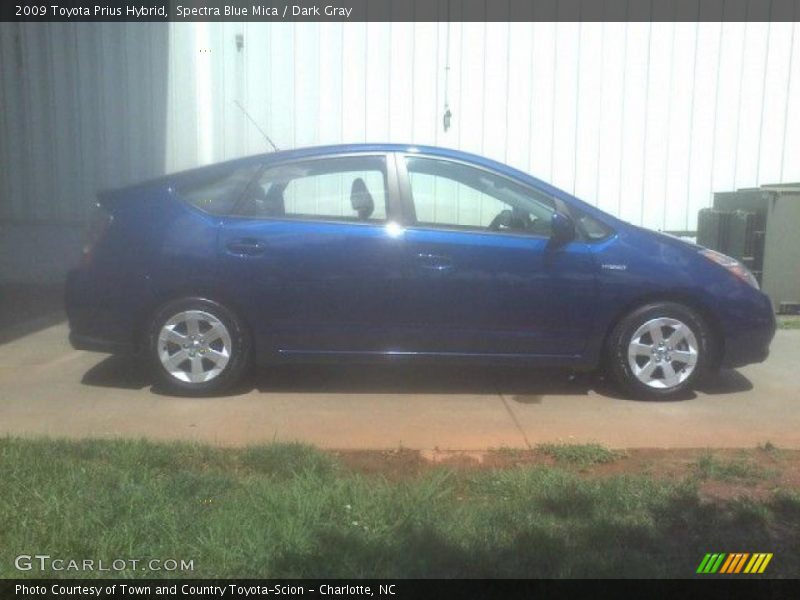 Spectra Blue Mica / Dark Gray 2009 Toyota Prius Hybrid