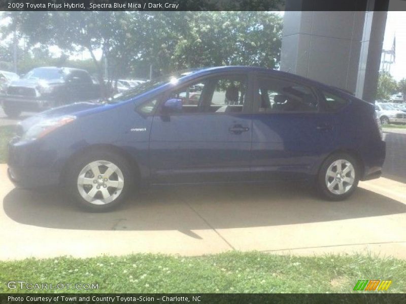Spectra Blue Mica / Dark Gray 2009 Toyota Prius Hybrid