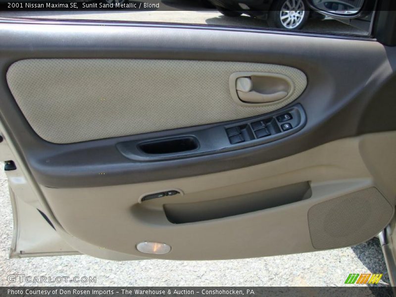 Sunlit Sand Metallic / Blond 2001 Nissan Maxima SE