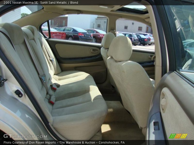 Sunlit Sand Metallic / Blond 2001 Nissan Maxima SE