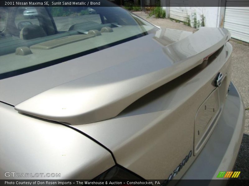 Sunlit Sand Metallic / Blond 2001 Nissan Maxima SE