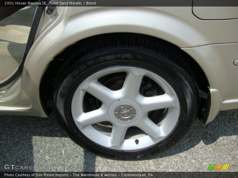 Sunlit Sand Metallic / Blond 2001 Nissan Maxima SE