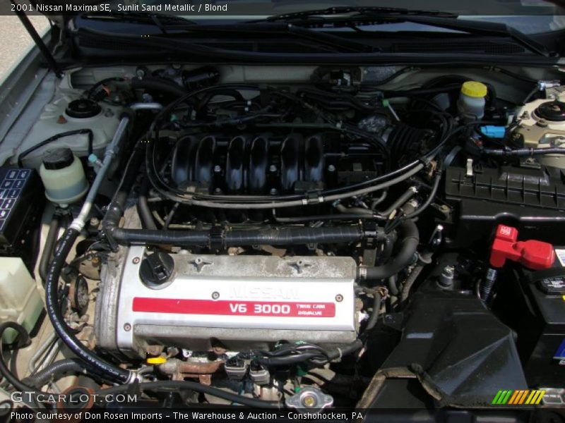 Sunlit Sand Metallic / Blond 2001 Nissan Maxima SE