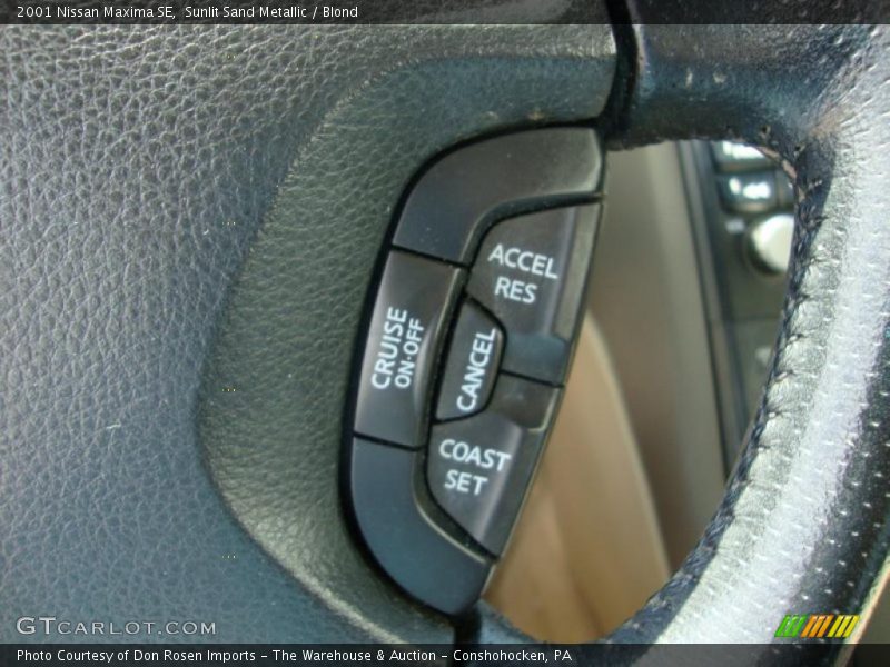 Sunlit Sand Metallic / Blond 2001 Nissan Maxima SE