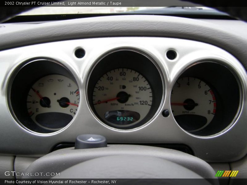 Light Almond Metallic / Taupe 2002 Chrysler PT Cruiser Limited