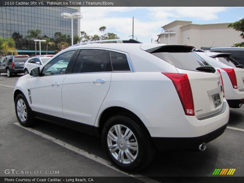 Platinum Ice Tricoat / Titanium/Ebony 2010 Cadillac SRX V6