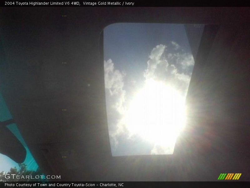 Vintage Gold Metallic / Ivory 2004 Toyota Highlander Limited V6 4WD