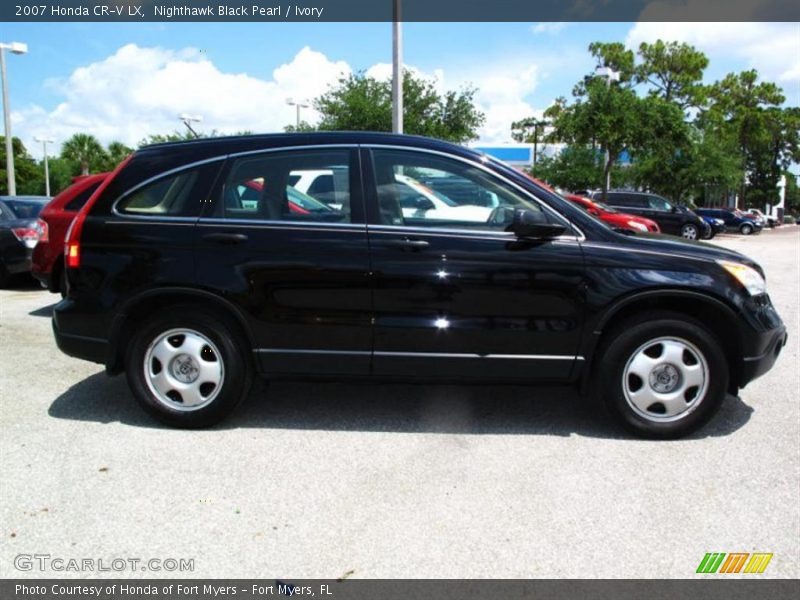 Nighthawk Black Pearl / Ivory 2007 Honda CR-V LX