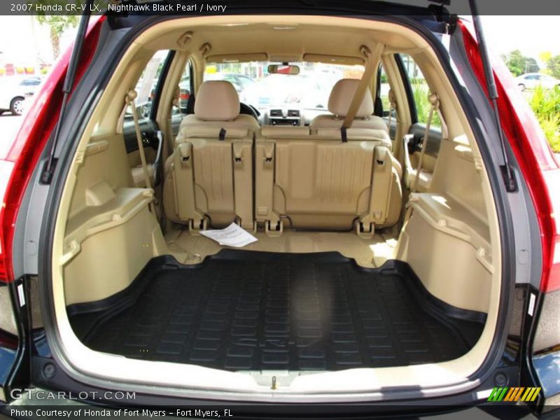Nighthawk Black Pearl / Ivory 2007 Honda CR-V LX