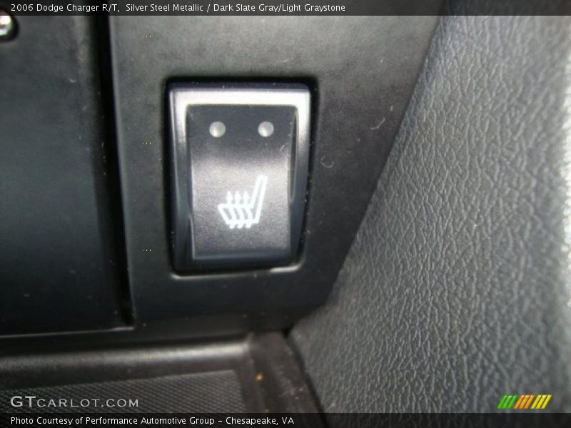 Silver Steel Metallic / Dark Slate Gray/Light Graystone 2006 Dodge Charger R/T