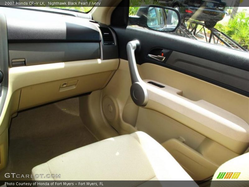 Nighthawk Black Pearl / Ivory 2007 Honda CR-V LX