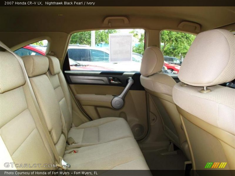 Nighthawk Black Pearl / Ivory 2007 Honda CR-V LX