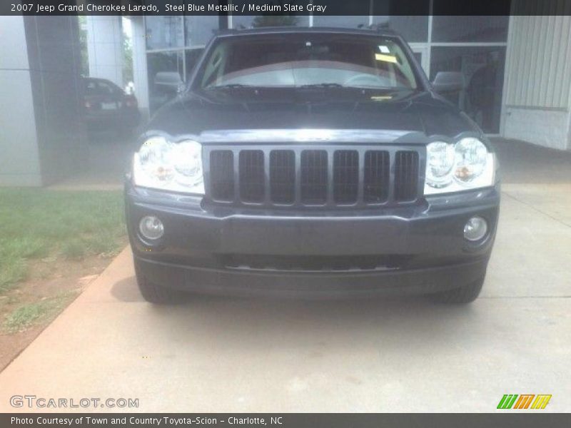 Steel Blue Metallic / Medium Slate Gray 2007 Jeep Grand Cherokee Laredo