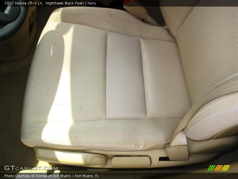 Nighthawk Black Pearl / Ivory 2007 Honda CR-V LX