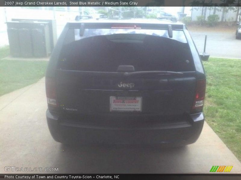 Steel Blue Metallic / Medium Slate Gray 2007 Jeep Grand Cherokee Laredo