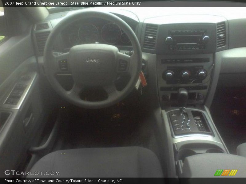 Steel Blue Metallic / Medium Slate Gray 2007 Jeep Grand Cherokee Laredo
