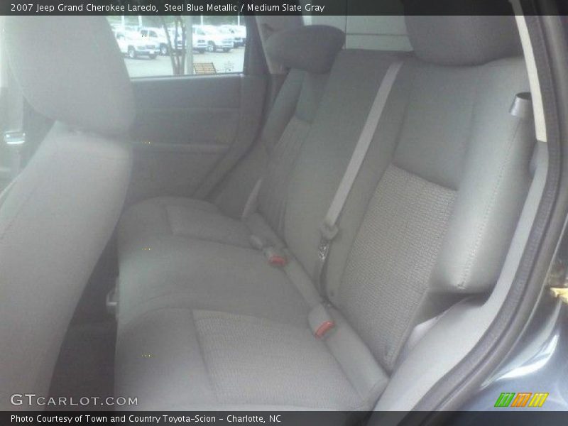 Steel Blue Metallic / Medium Slate Gray 2007 Jeep Grand Cherokee Laredo
