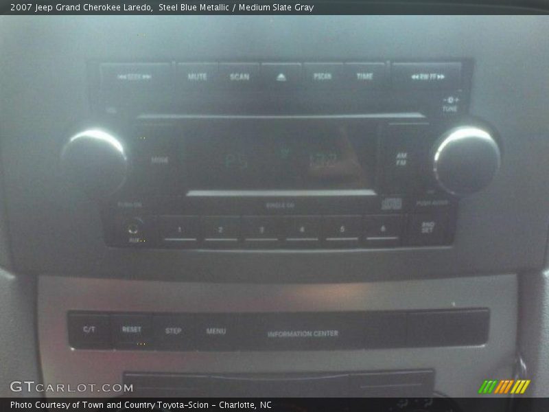 Steel Blue Metallic / Medium Slate Gray 2007 Jeep Grand Cherokee Laredo