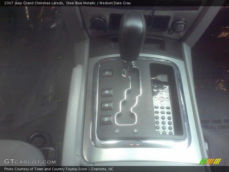 Steel Blue Metallic / Medium Slate Gray 2007 Jeep Grand Cherokee Laredo