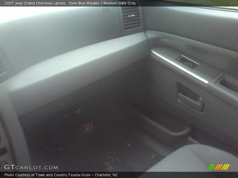 Steel Blue Metallic / Medium Slate Gray 2007 Jeep Grand Cherokee Laredo