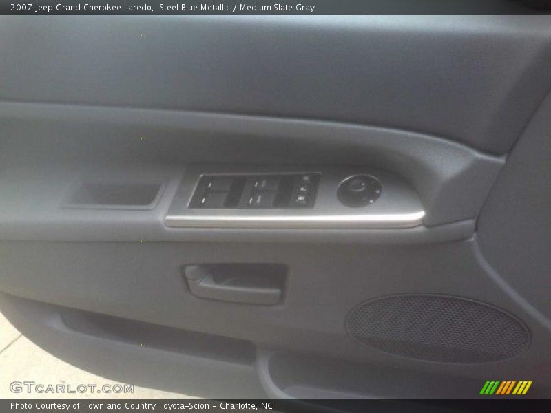 Steel Blue Metallic / Medium Slate Gray 2007 Jeep Grand Cherokee Laredo