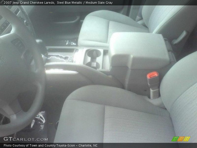 Steel Blue Metallic / Medium Slate Gray 2007 Jeep Grand Cherokee Laredo
