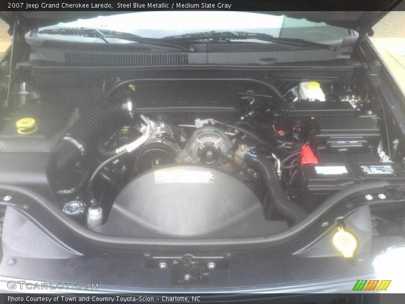 Steel Blue Metallic / Medium Slate Gray 2007 Jeep Grand Cherokee Laredo