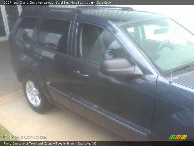 Steel Blue Metallic / Medium Slate Gray 2007 Jeep Grand Cherokee Laredo
