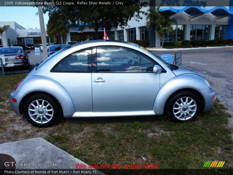 Reflex Silver Metallic / Grey 2005 Volkswagen New Beetle GLS Coupe