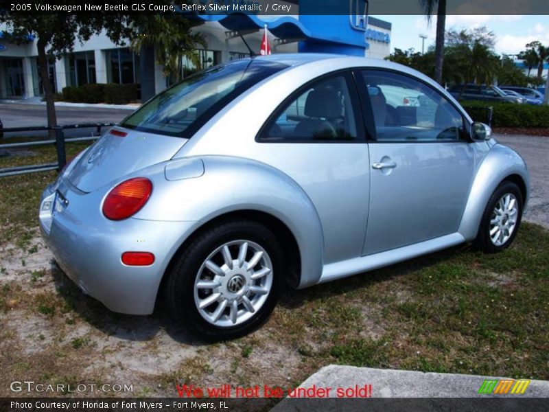 Reflex Silver Metallic / Grey 2005 Volkswagen New Beetle GLS Coupe